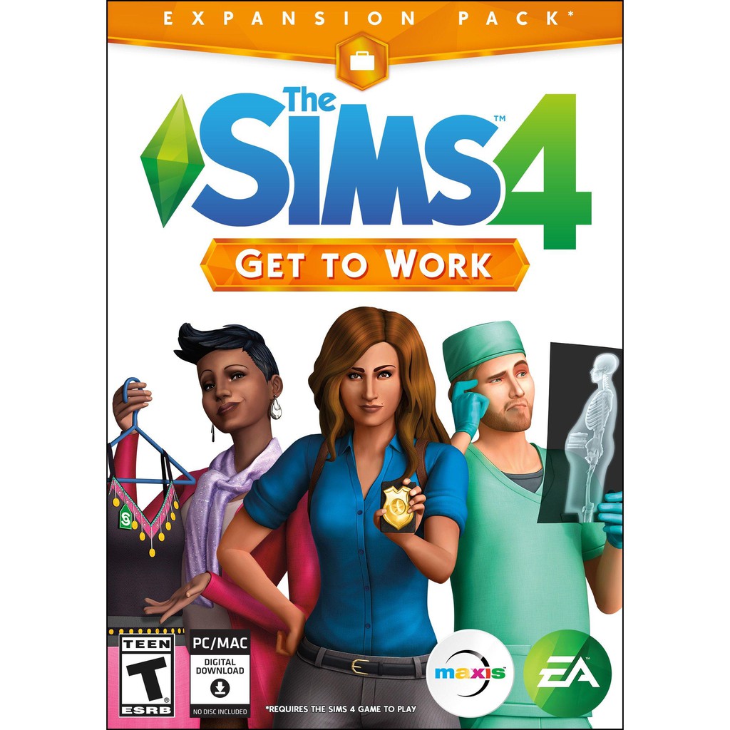 download sims 4 get to work free mac