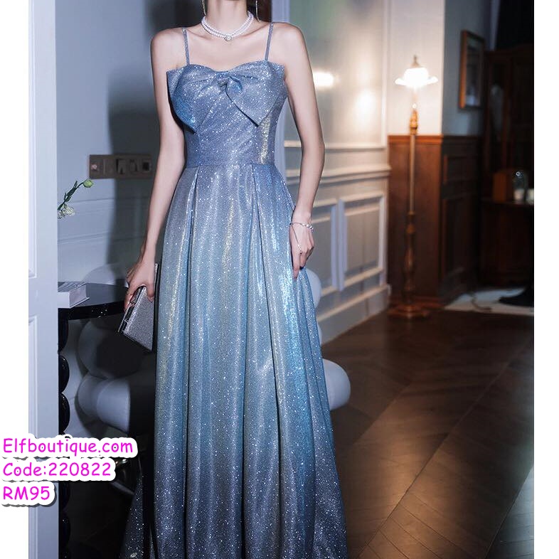 green emerald velvet dress Blush gown (ready stock in XL - fits M) - READY STOCK / XL