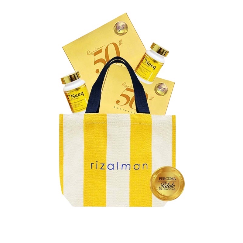 Tneeq supplement rizalman ritote tote bag risanitise melencong | Shopee ...