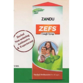 Zandu Zefs Cough Syrup Ml Shopee Malaysia