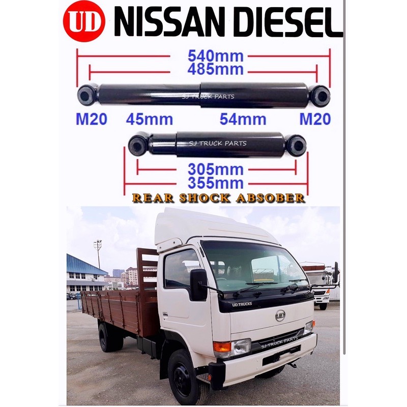NISSAN UD YU41 REAR SHOCK ABSORBER(APM BRAND） | Shopee Malaysia