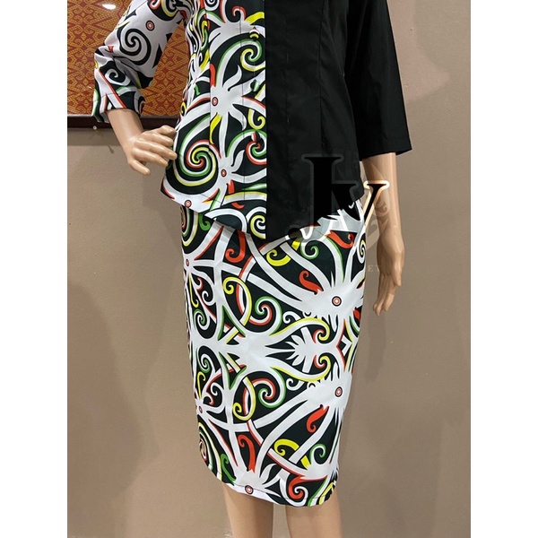 Batik Kerawit @ Tree of Life Pencil Skirt (Stretchable) | Shopee Malaysia