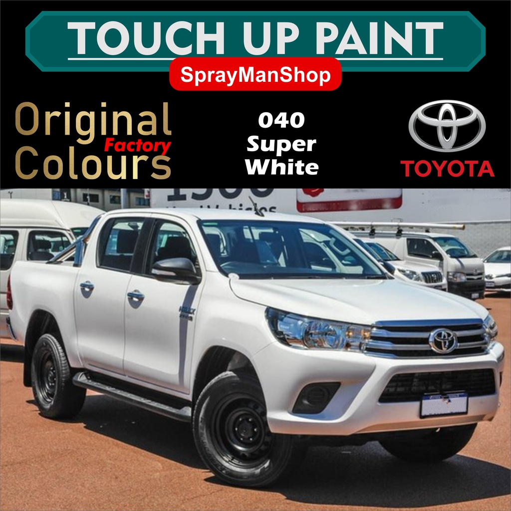 Toyota Hilux Spray Paint For Touch Up All Original Factory Colours ...