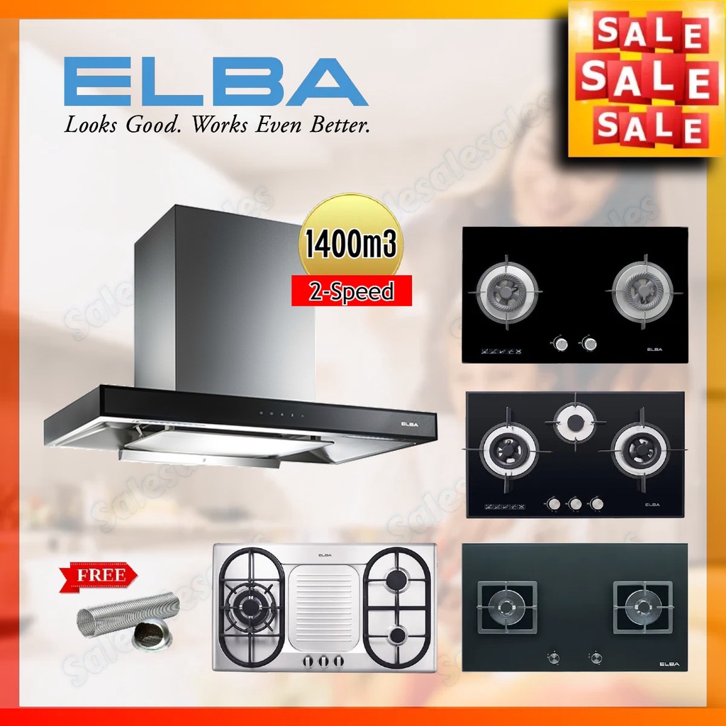 ELBA COMBO Pack EHG9026ST(SS) Cooker Hood + BuiltIn Hob Packages