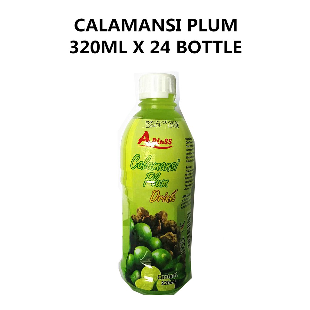 Apluss Calamansi Plum Drink Juice Good Taste 320ml X 24 Bottles Shopee Malaysia 3583