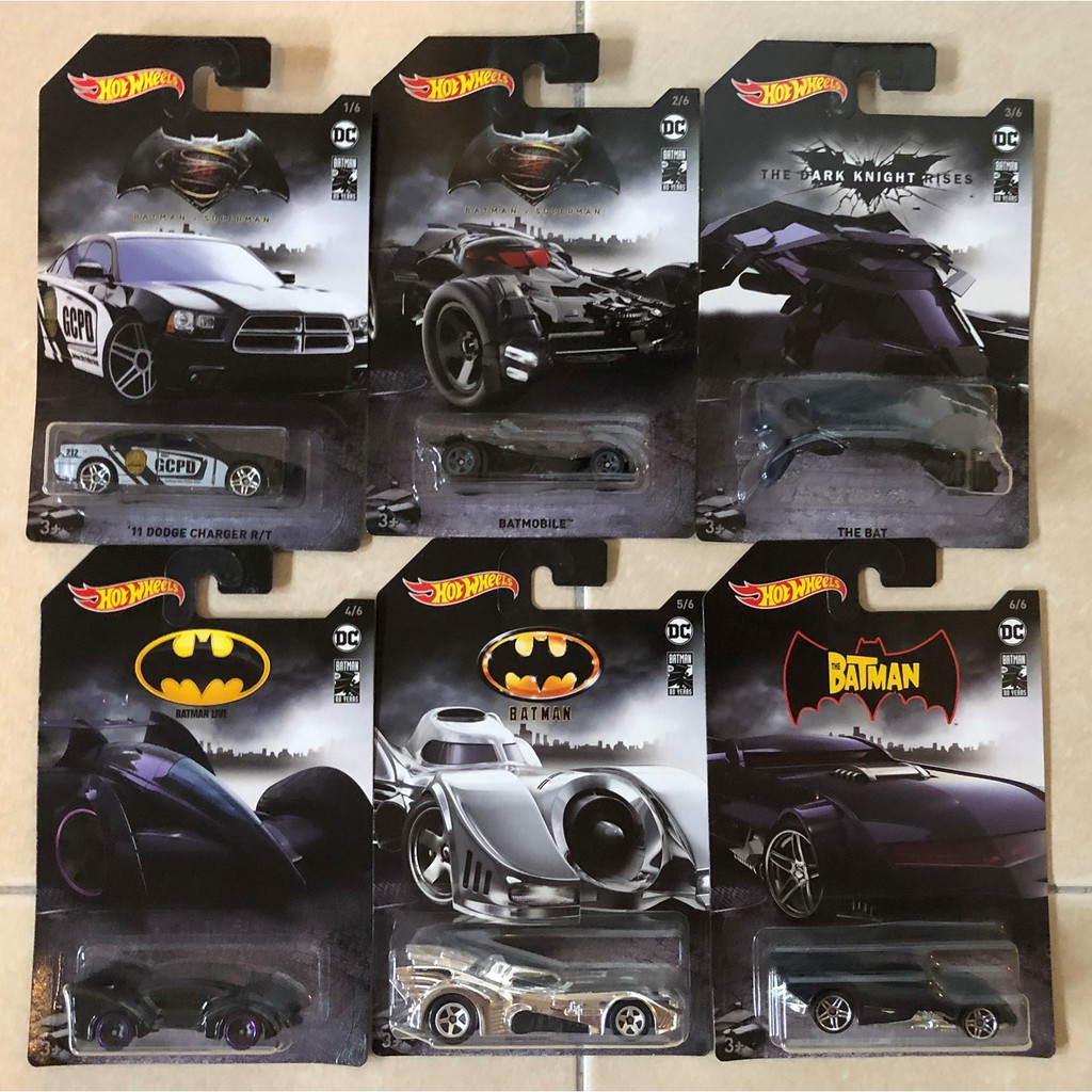 Hot wheels cheap batman series 2019