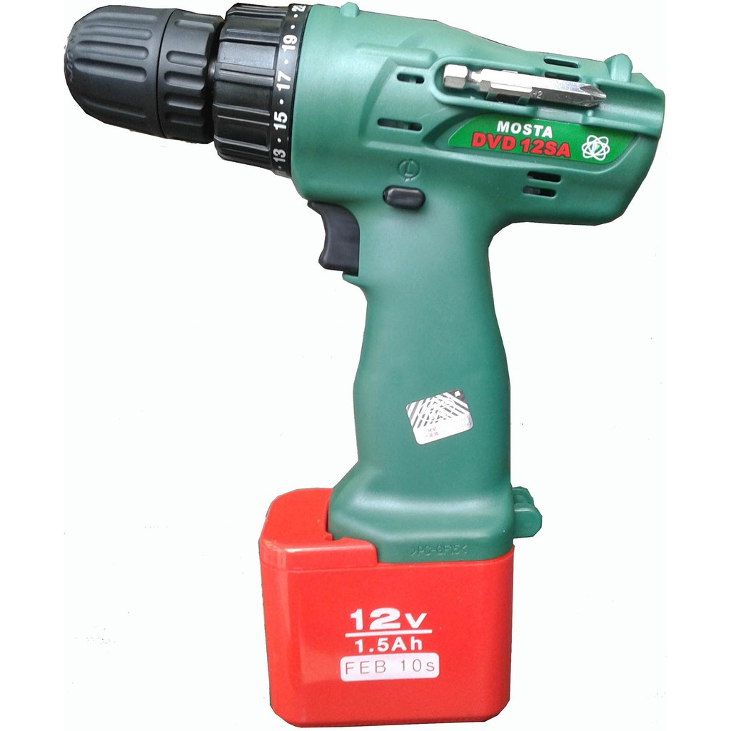 Mosta 12V Nicd Battery Cordless Drill