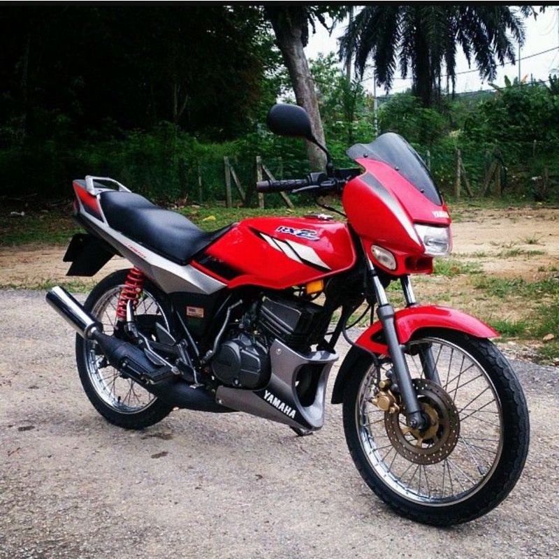 YAMAHA 2K TOUCH UP PAINT RXZ CATALYZER RED KSP 21011 CAT MOTOR KERETA ...