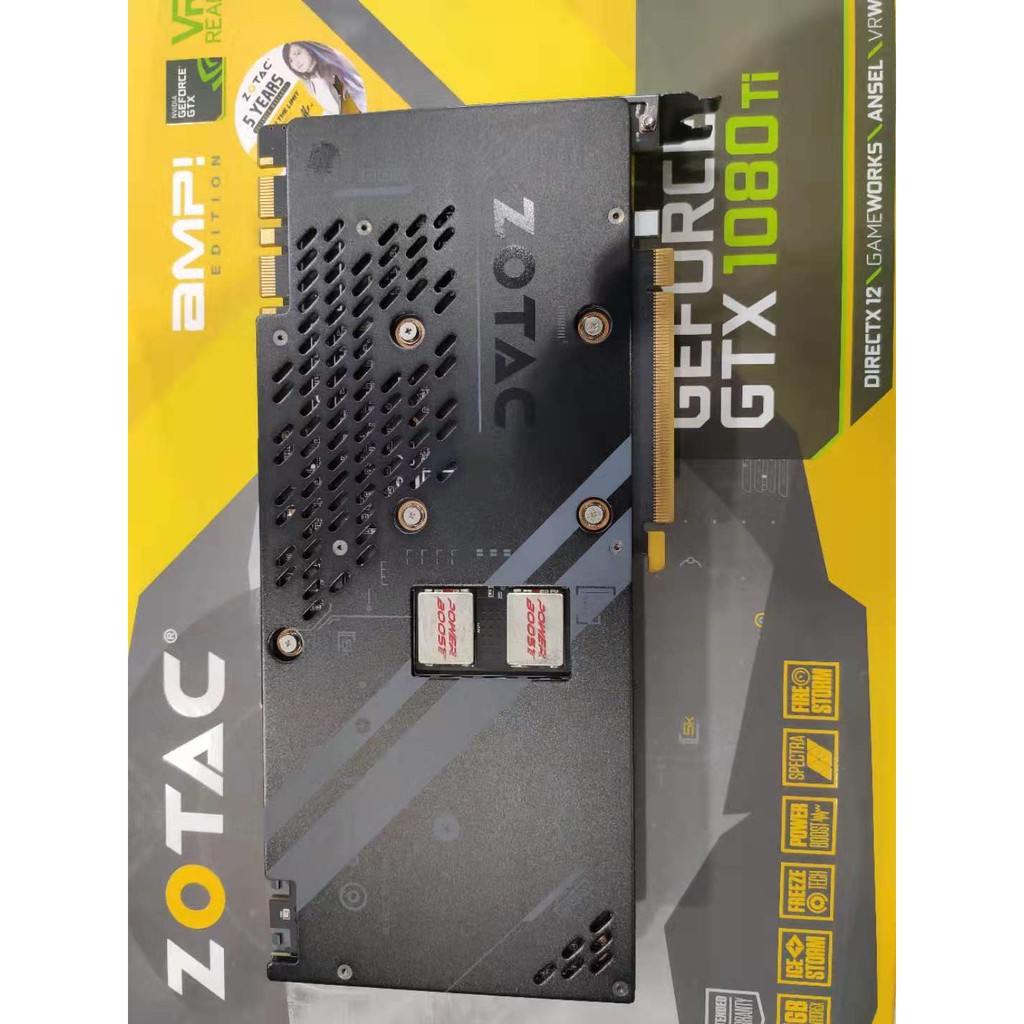 ZOTAC GeForce GTX 1080 Ti AMP Edition 11GB GDDR5X 352-bit
