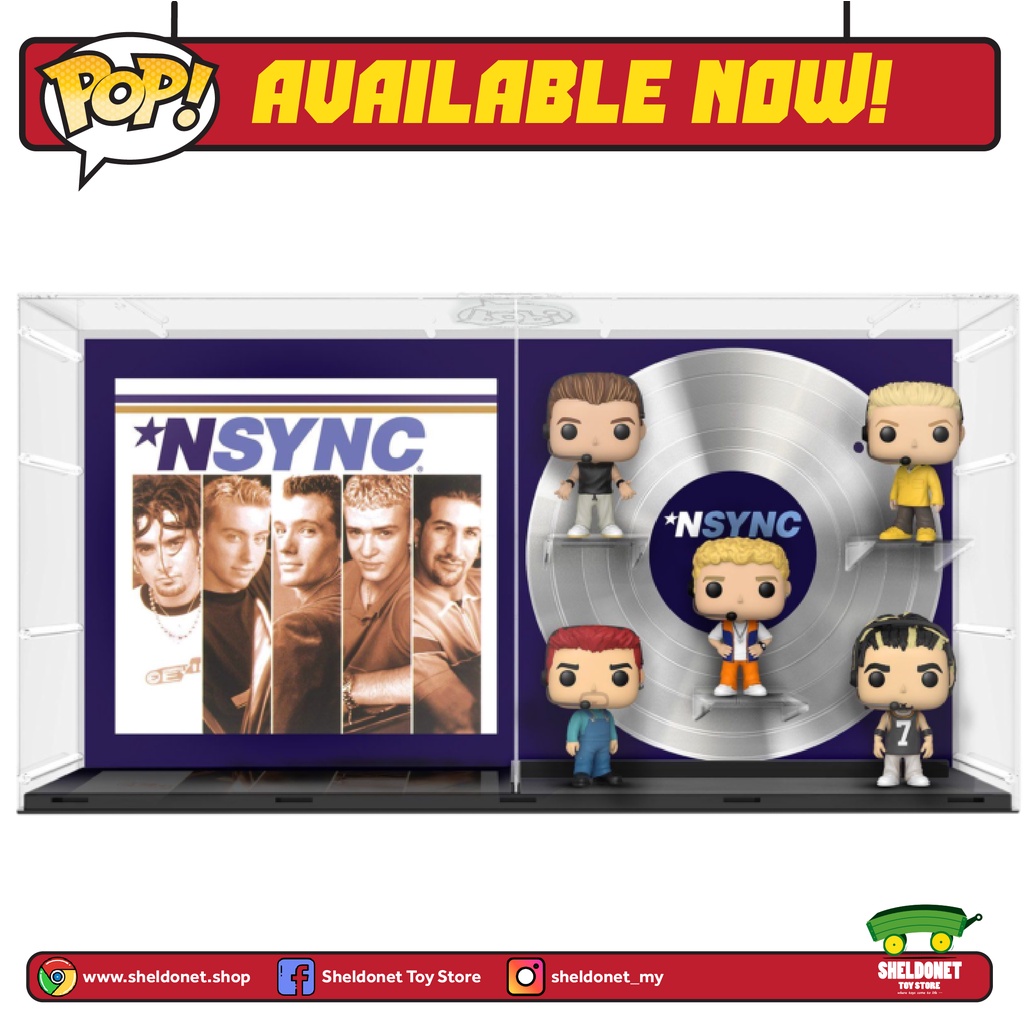 Funko Pop Albums Deluxe Nsync Debut Exclusive Shopee Malaysia 5056