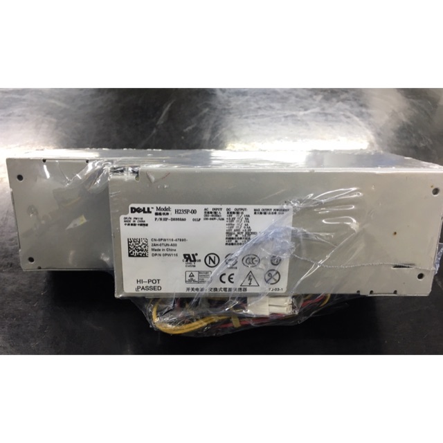 PW116 Power Supply Dell Optiplex 580, 760, 780, 960 Small Form Factor