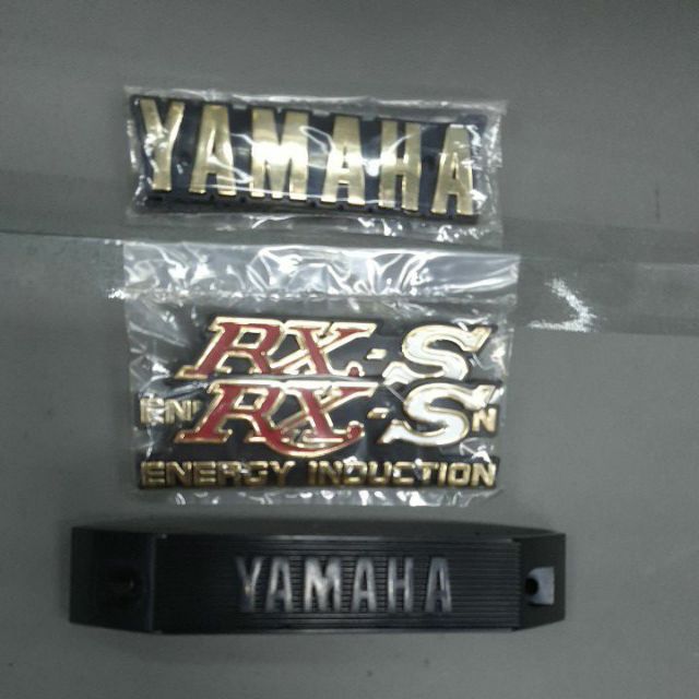 EMBLEM LOGO STICKER YAMAHA RXS 115 | Shopee Malaysia