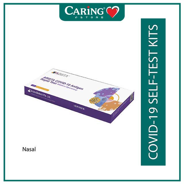 ARISTA COVID19 ANTIGEN RAPID TEST 1S (RTK) Shopee Malaysia