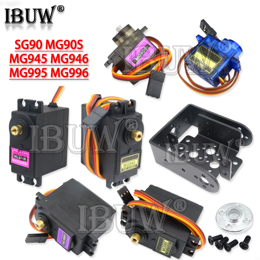 SG90 MG90S MG996R MG995R MG946 MG945 gear Digital Servo For RC Futaba