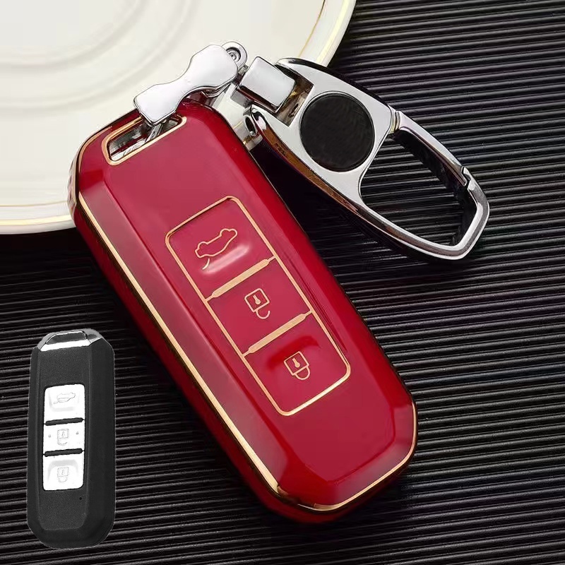 For Wuling Silicone Car Key Case Remote Control Key Case Almaz Confero ...