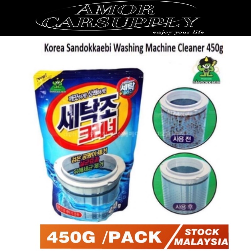 KOREA Sandokkaebi Washing machine cleaner powder 450g Shopee Malaysia