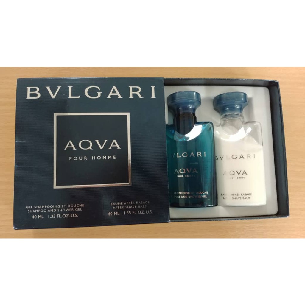 Bvlgari aqva pour homme hotsell shampoo & shower gel