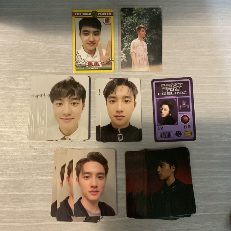 Exo DO KYUNGSOO PHOTOCARD OFFICIAL DFTF KOKOBOP POWER | Shopee Malaysia