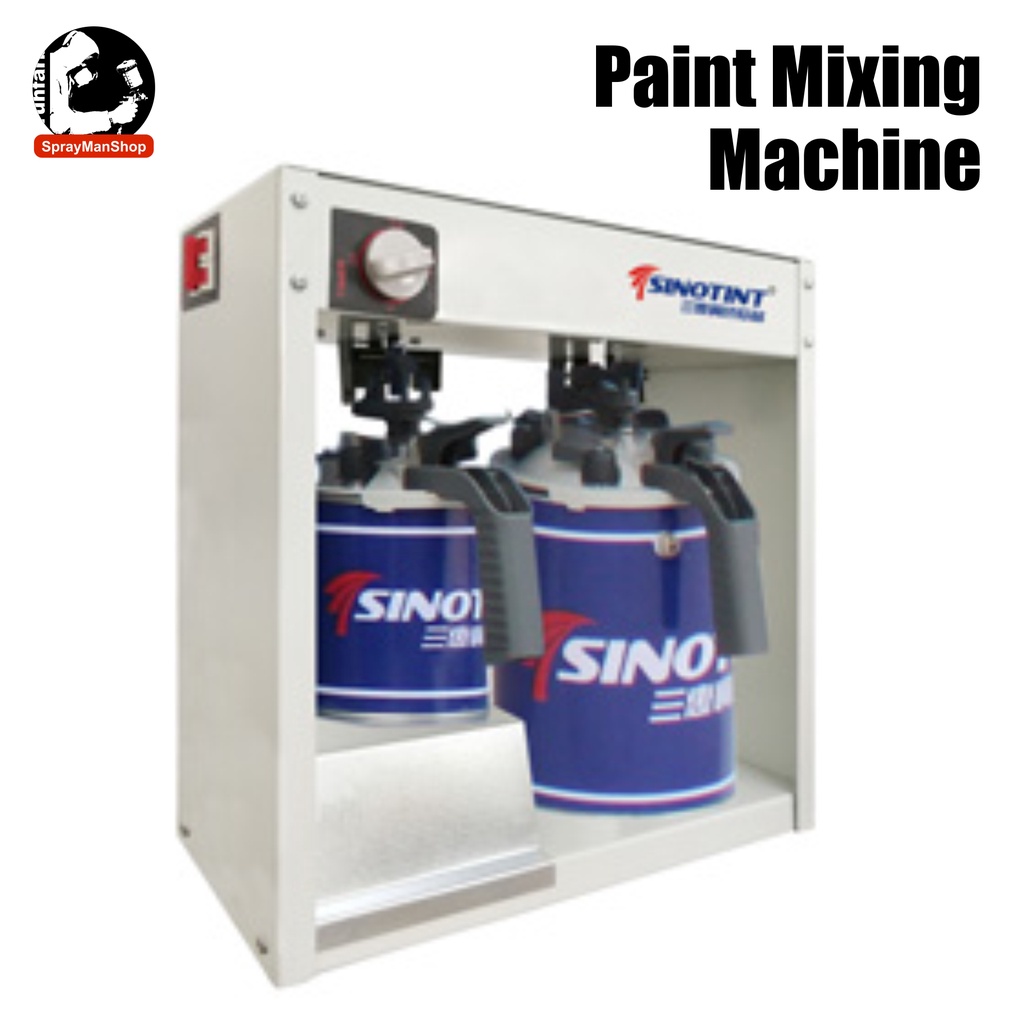 Paint Mixing Machine 2K Car Paint Mixing Machine 2 Head Portable Mixing