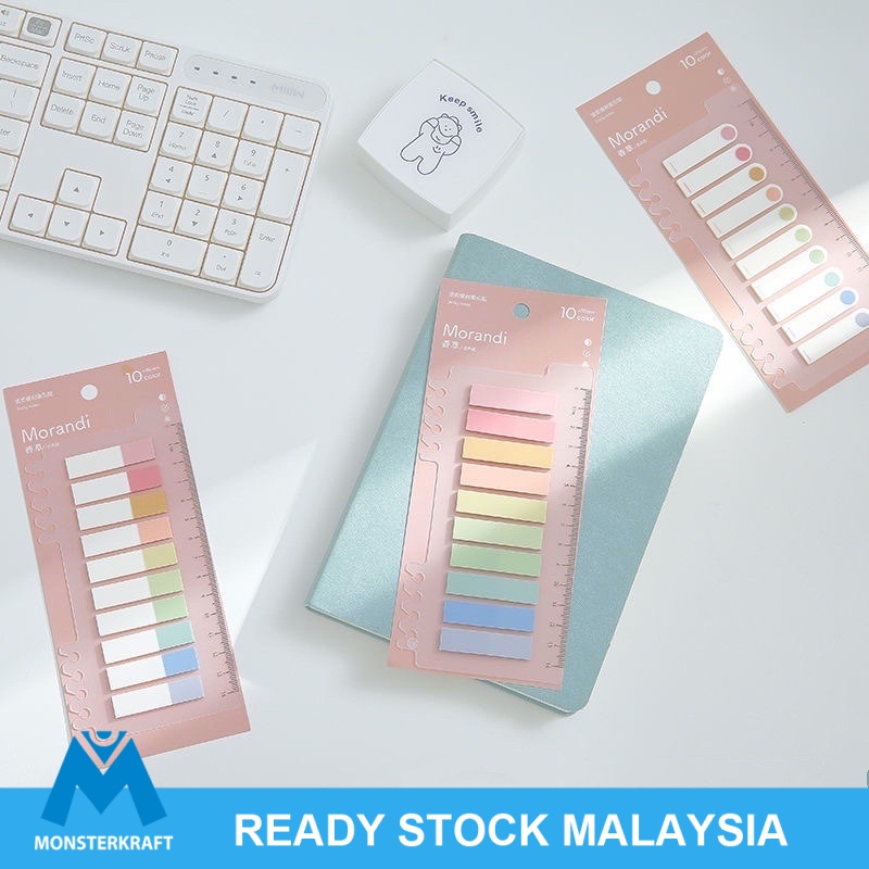 200PCS Colorful Sticky Note Memo Pad Lable Sticker Bookmarks Notepad ...