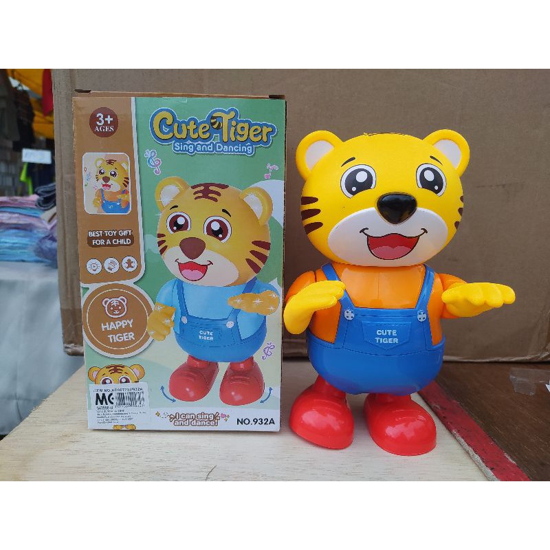 Dancing Tiger With Flashing lights and sound Shopee Malaysia