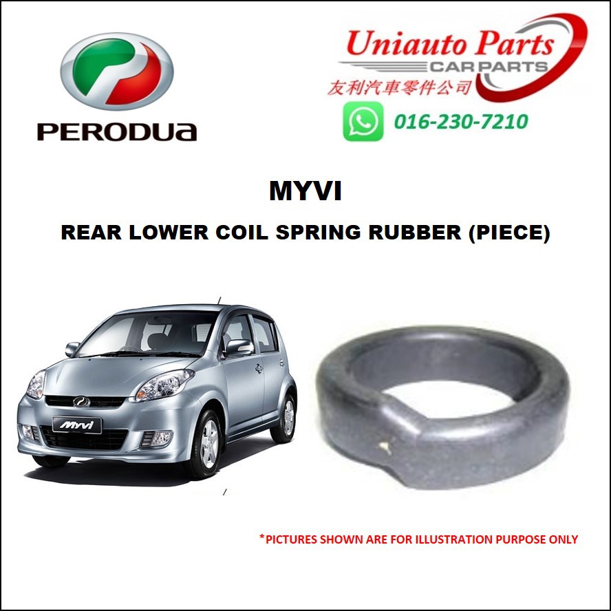 PERODUA MYVI REAR LOWER COIL SPRING RUBBER (PIECE) | Shopee Malaysia