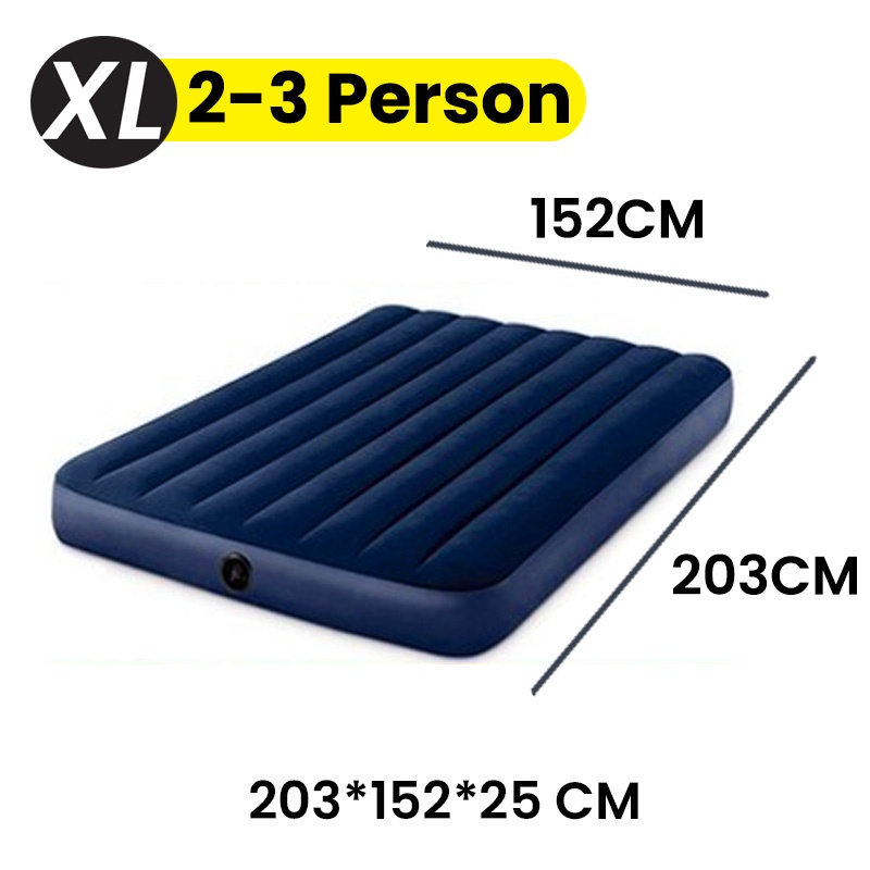 JDEX INTEX Camping Air Bed Mattress Inflatable Katil Angin Tilam Udara