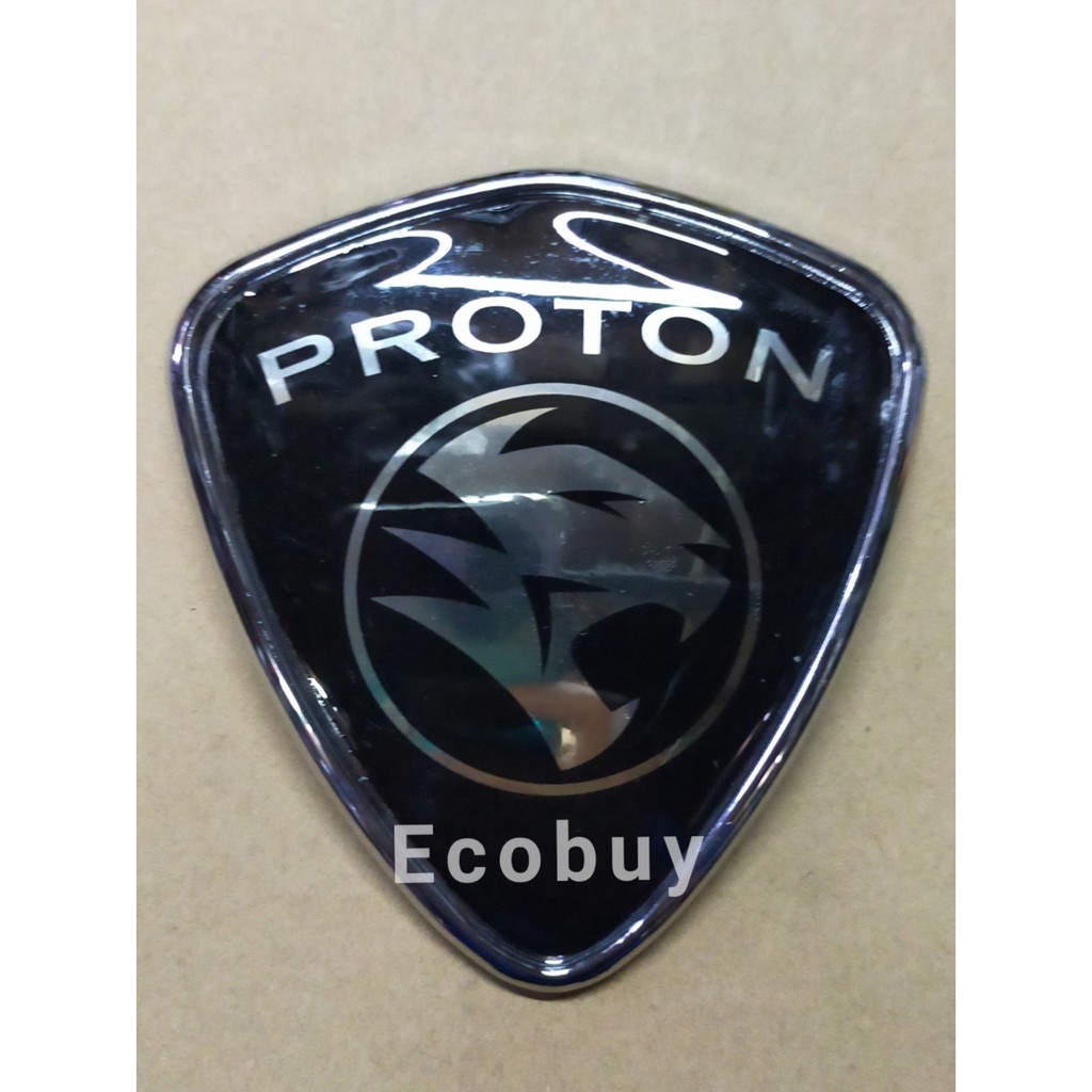 Proton Waja Campro (2007) Front Emblem Logo (Black) | Shopee Malaysia