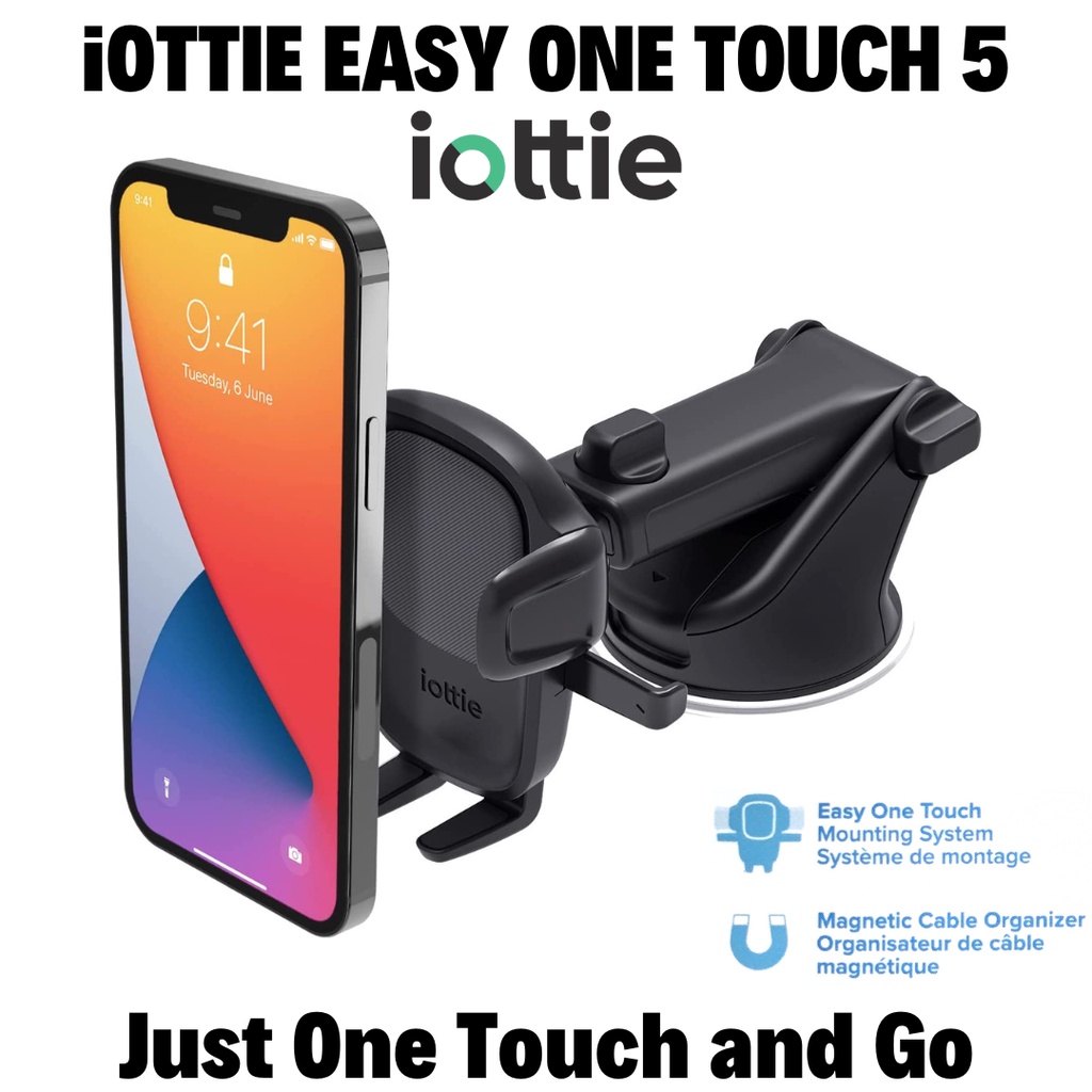 iOttie Easy One Touch 5 Dashboard & Windshield | Universal Car Mount ...