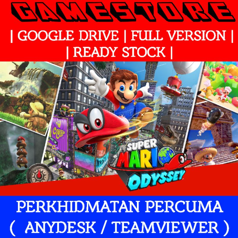 SUPER MARIO ODYSSEY [ PC GAMES ] | Shopee Malaysia