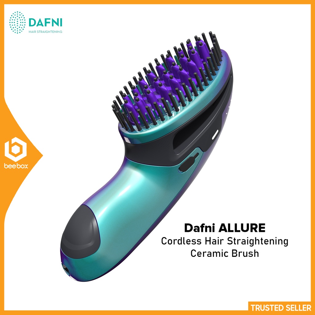 Allure hair straightener brush best sale