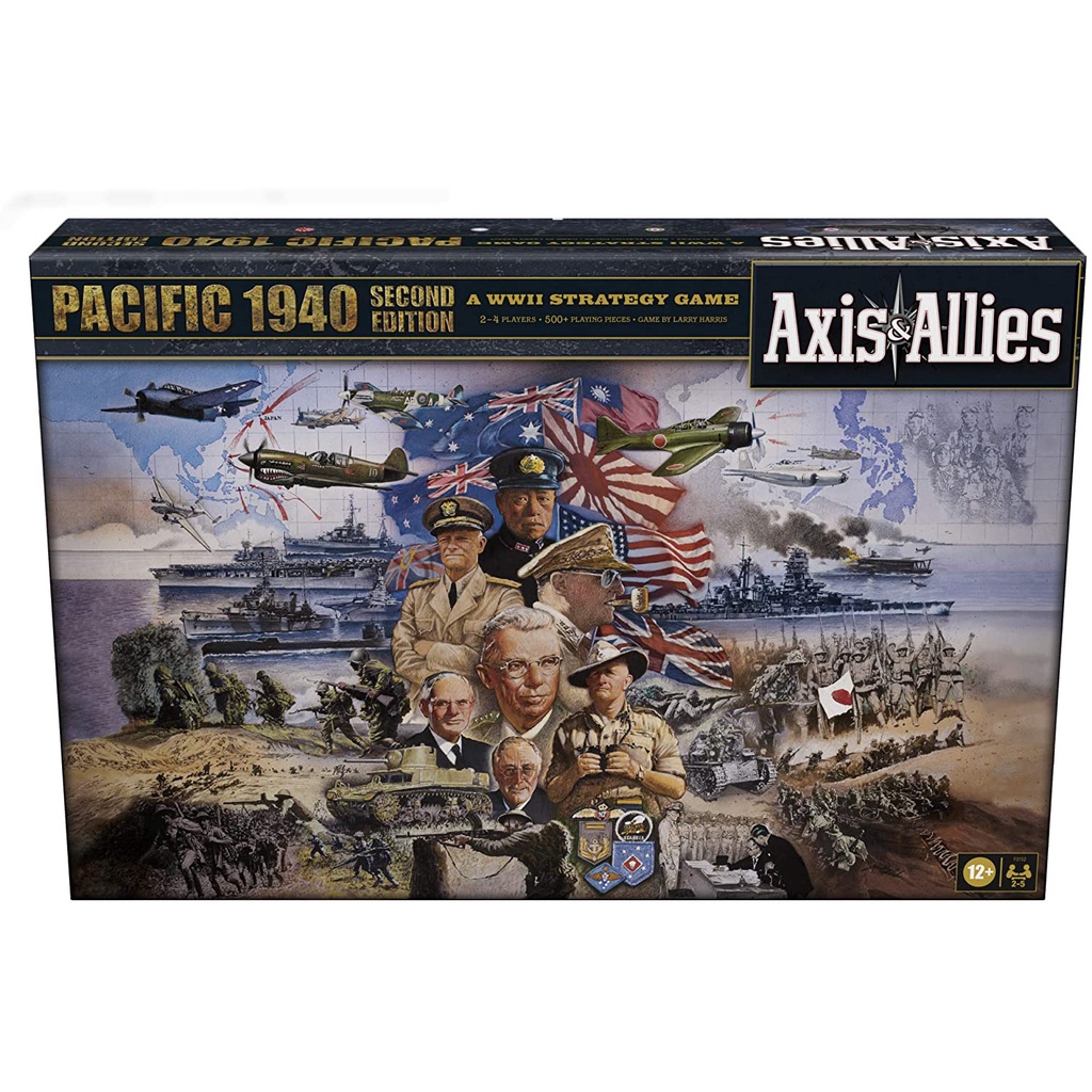 Hasbro Gaming Avalon Hill Axis & Allies Pacific 1940 Second Edition ...