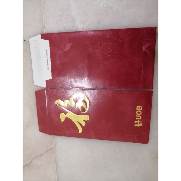 UOB ang pao red Packet 4pcs | Shopee Malaysia