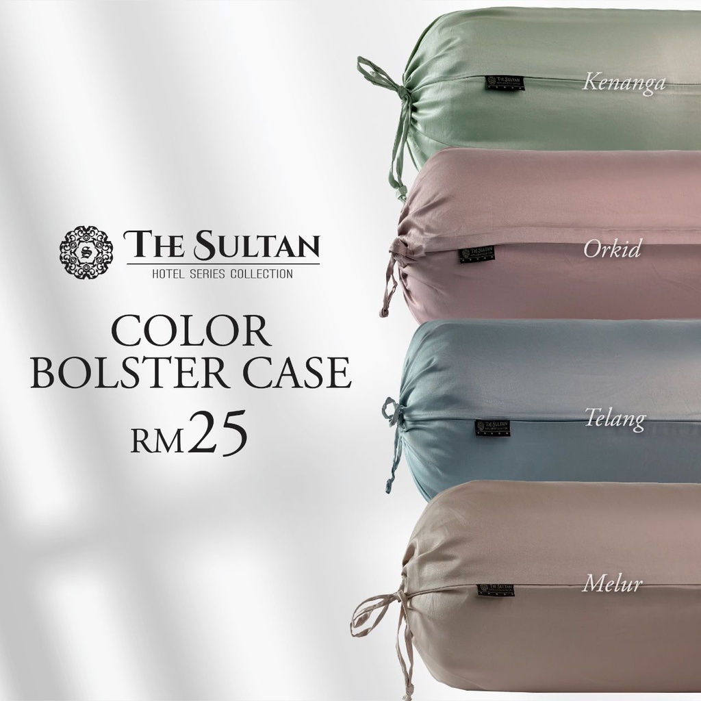 Sarung Bantal Peluk THE SULTERA Bolster Case Warna 5 Star Hotel Grade