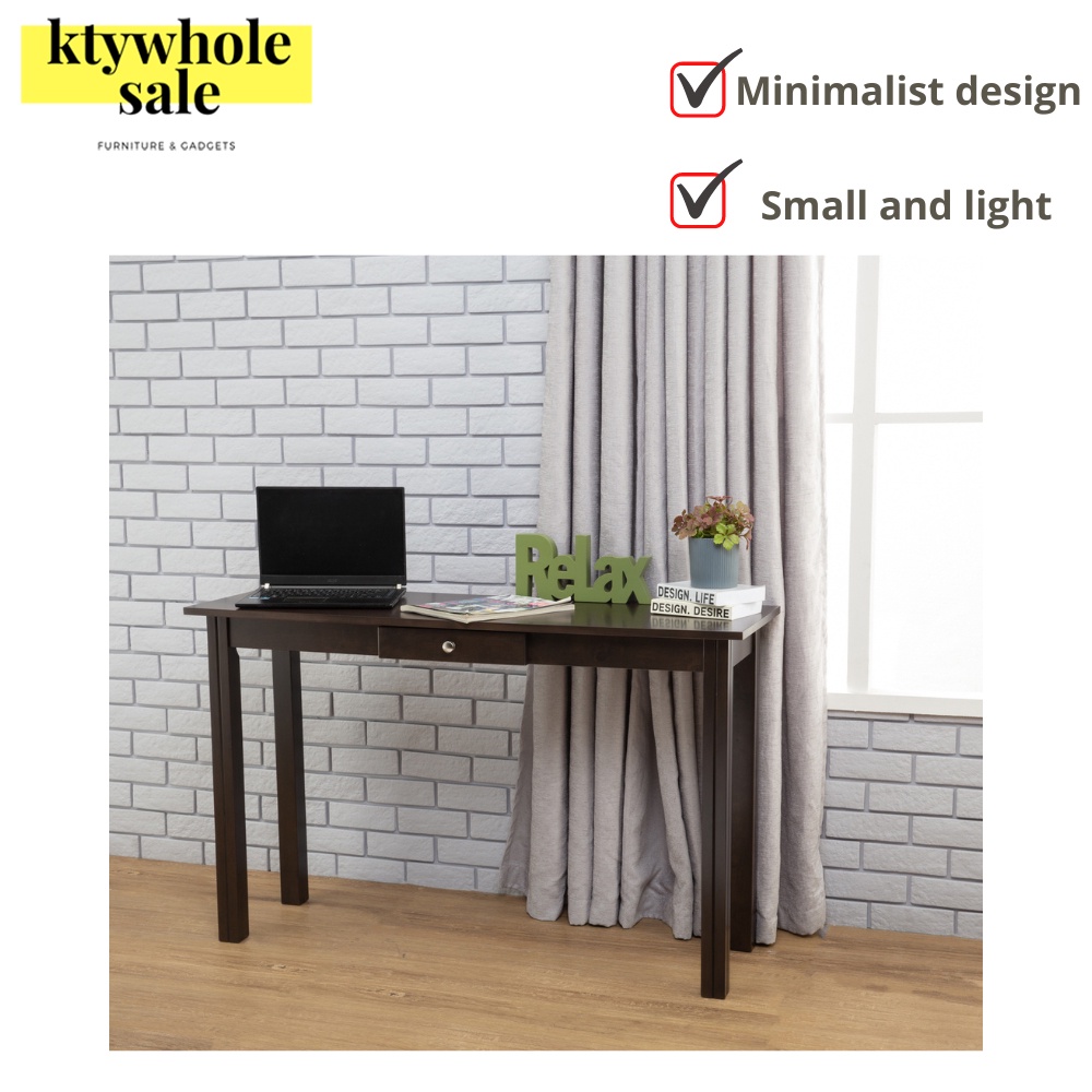 KTY NANCY Console Table With Drawer / Kayu Meja Konsol / Meja Tepi Laci ...