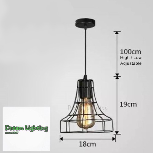 Dream Lighting / Pendant Light Hanging Ceiling Light Vintage Retro ...