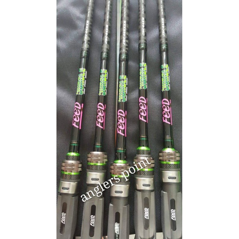 Feed Rod Baitcast Jungle Pack Rite JBC-664 H 50 grams P.E 4 Max (0625)