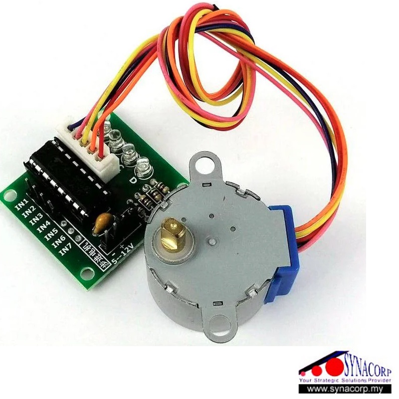 28BYJ-48 5V Stepper Motor + ULN2003 Driver Board Set | Shopee Malaysia