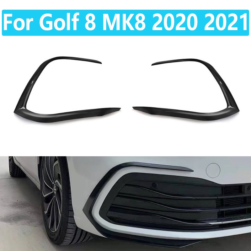 For VW Golf 8 MK8 2020 2021 1 Pair Car Front Bumper Fog Light Lower ...