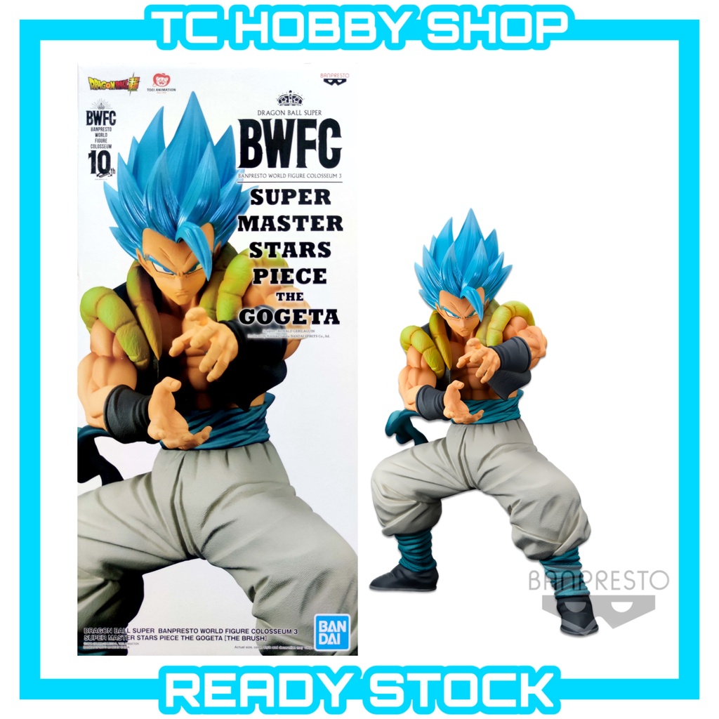 (Ready Stock) Bandai Banpresto BWFC SMSP Super Saiyan God Gogeta Dragon