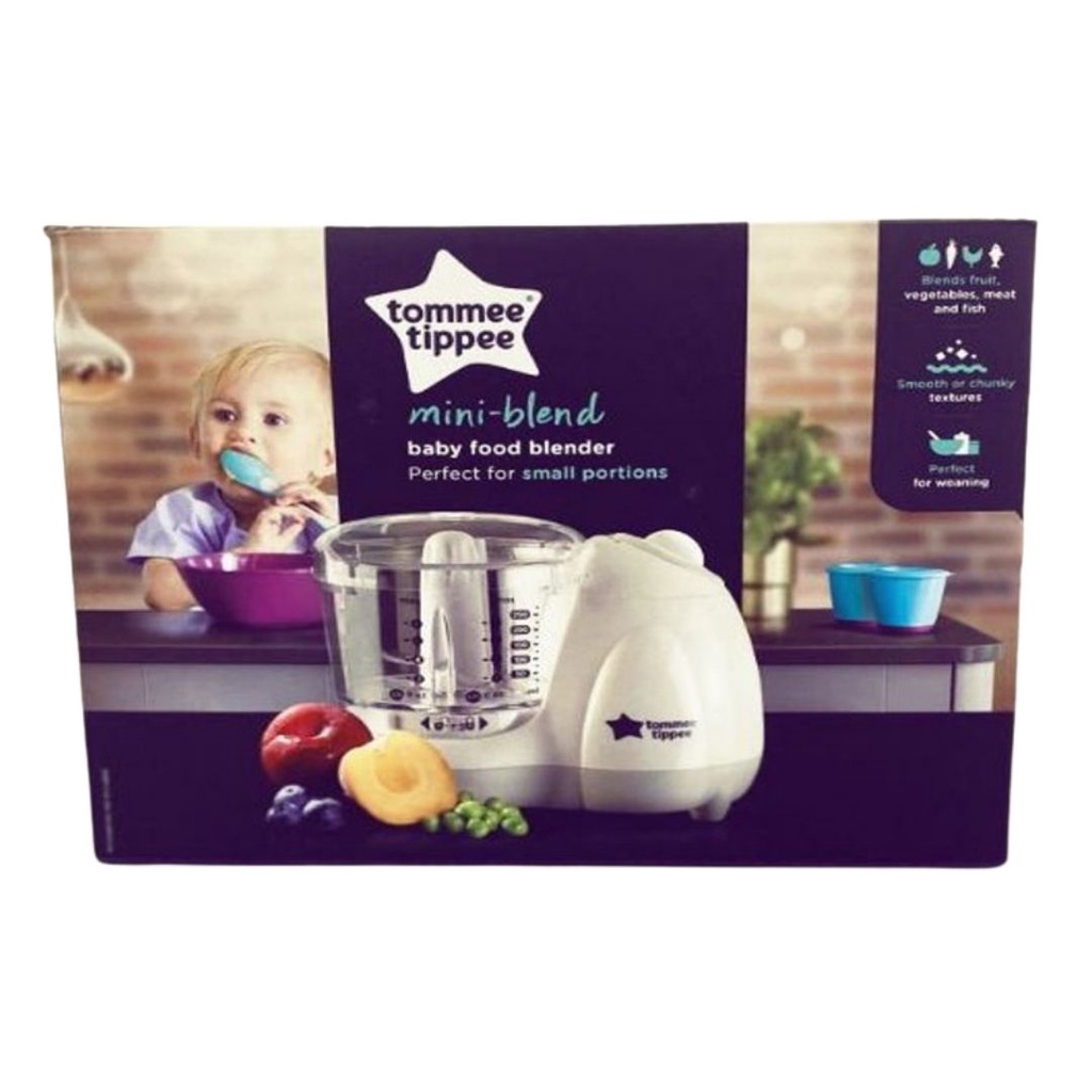 Babyfood Mini Blender Baby Food Blender Tommie Tippee 250ml Shopee