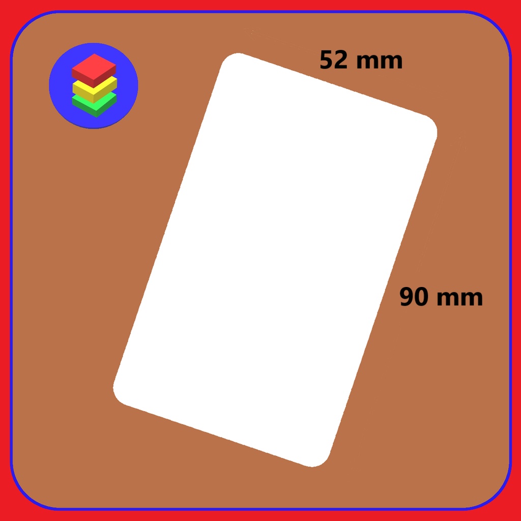 Portable Blank Paper 100 cards Memo Pads DIY Flash cards Short Notes ...