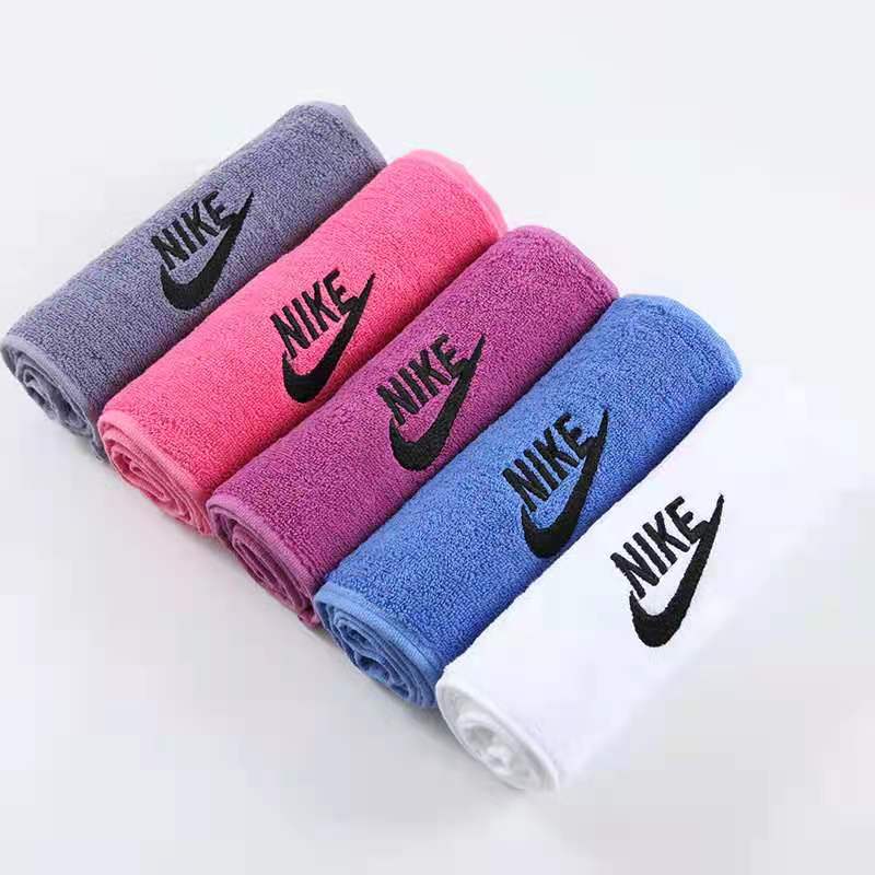 Nike Trend Cotton Sports Towel Embroidery Lengthened Absorbent Fitness Gift Towel Gym Towel Shopee Malaysia