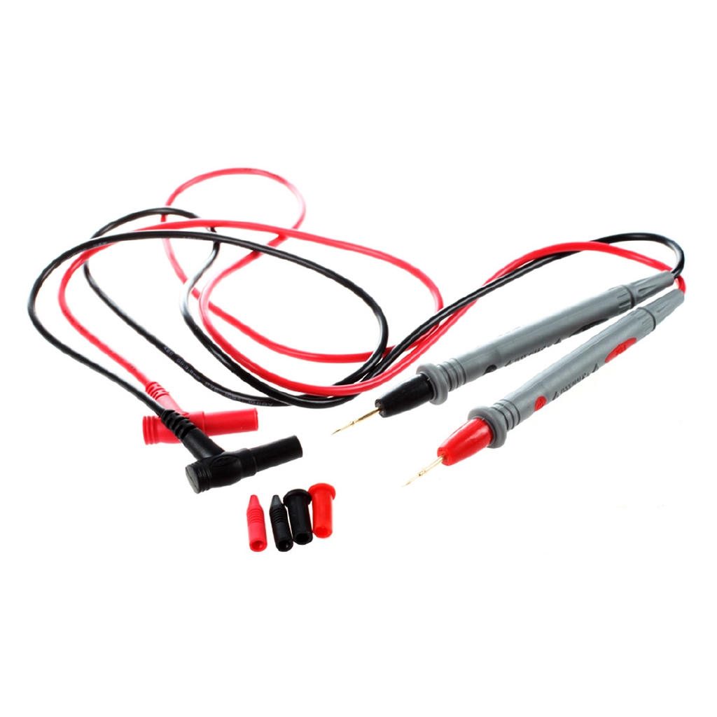 🔥1 Pair Digital Multimeter 1000V 20A Universal Test Lead Cable Probe ...
