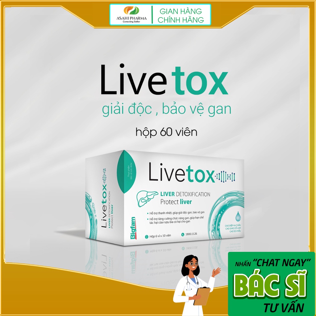 Livetox Bigfam Liver Detoxification Heat, Cool Liver, Enhance Liver