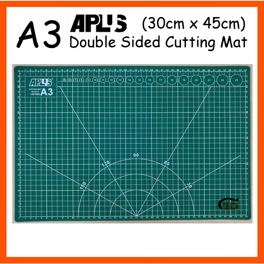 A3 Size Cutting Mat Double Sided Cutting Mat (30cm x 45cm) Shopee Malaysia