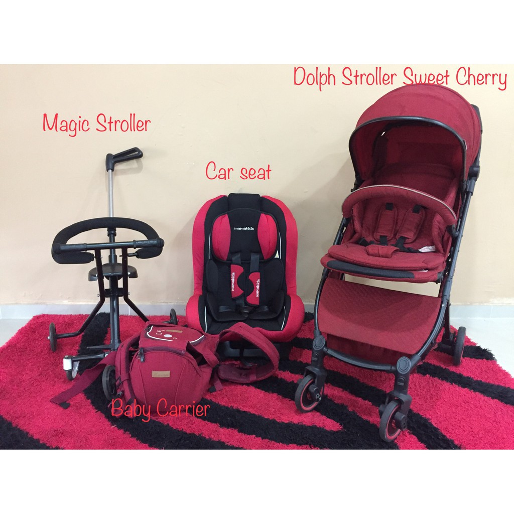 Stroller plus cheap car seat murah