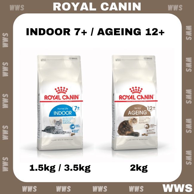 🤩Royal Canin Indoor 7+ # Feline Health Nutrition Dry Cat Food # 1.5kg ...