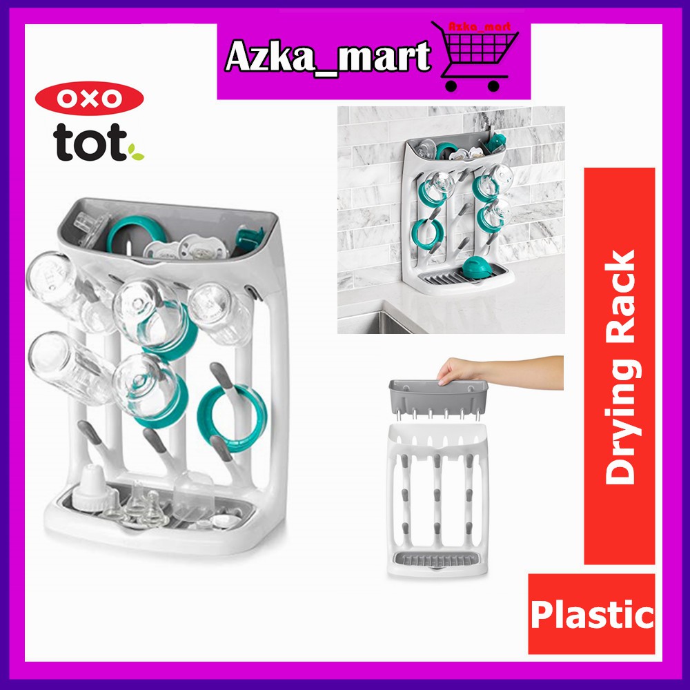 Oxo Tot Space Saving Drying Rack Feeding Bottle And Accessories Rack ...