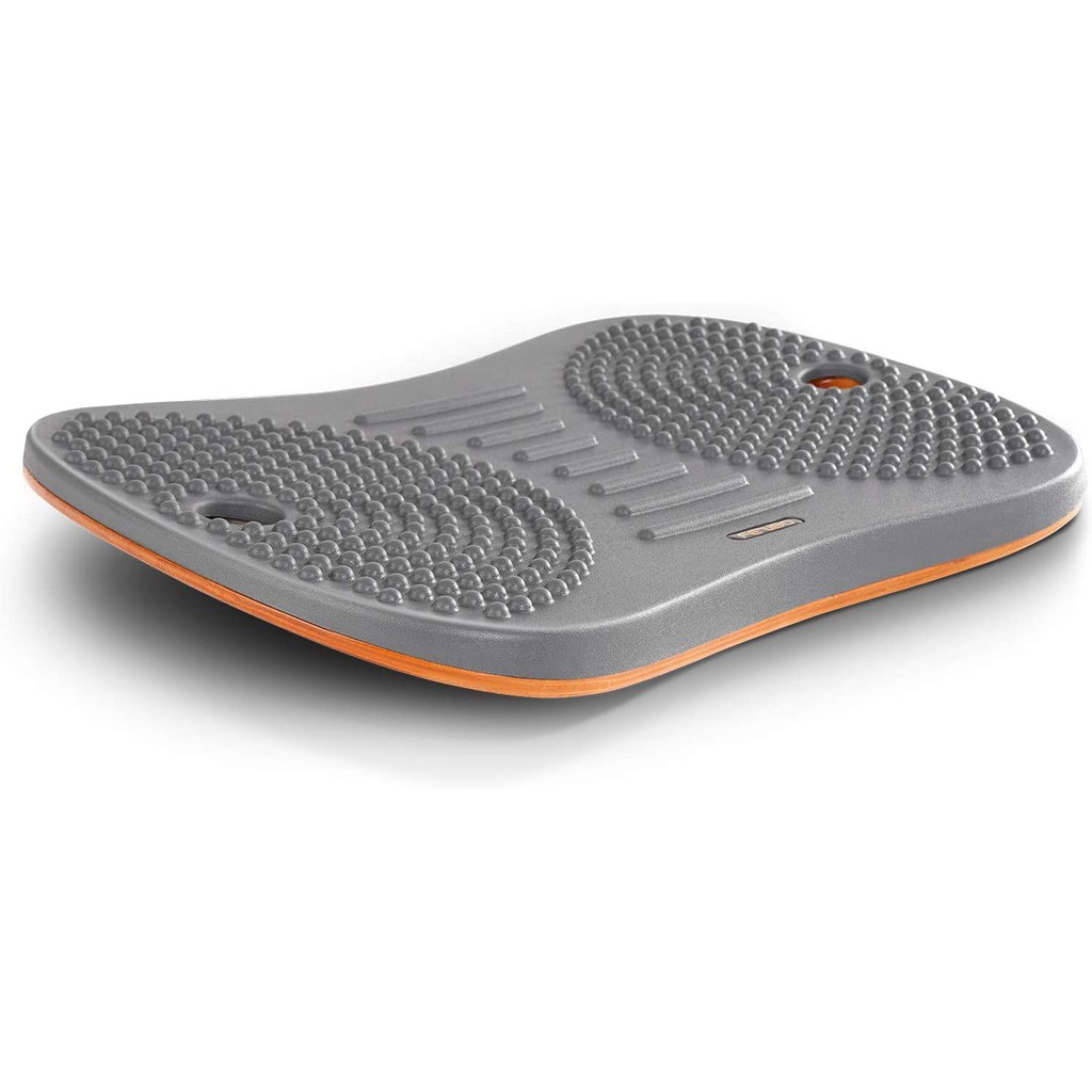 FEZIBO Standing Desk Anti Fatigue Mat Wooden Wobble Balance Board ...